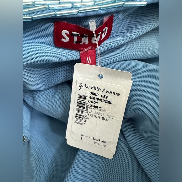 Staud Le Sable Beaded Minidress - Picture 7 of 9